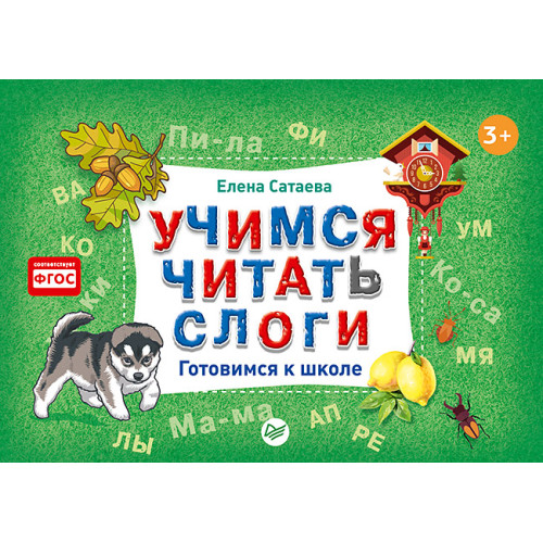 Учимся читать слоги. Готовимся к школе