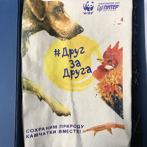 Эко-сумка "#ДругЗаДруга"