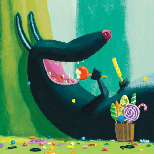 Волк-сластёна. Сказка для сладкоежек