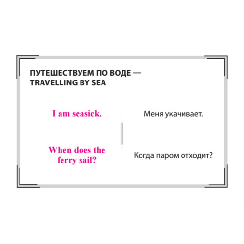 Speak ENGLISH! Говорим на тему "Travelling" (Путешествия)