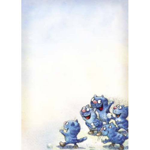 Блокнотик котишкиных делишек. Синие коты