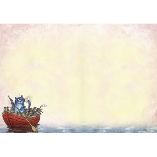 Блокнотик котишкиных делишек. Синие коты