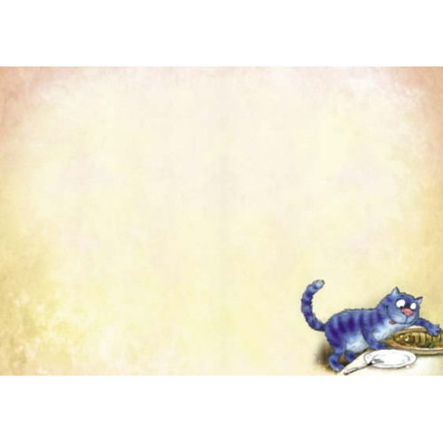 Котик-блокнотик. Синие коты