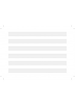 Тетрадь для нот. Котенок - музыкант