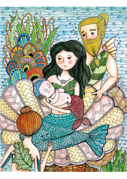 Лина-Марлина. Сказка-Раскраска