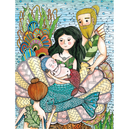 Лина-Марлина. Сказка-Раскраска