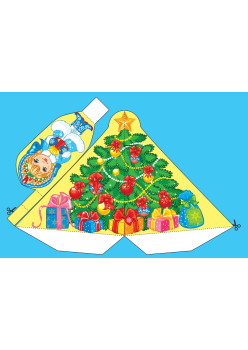 Объемные открытки своими руками с наклейками. Новый год к нам идёт! 4+