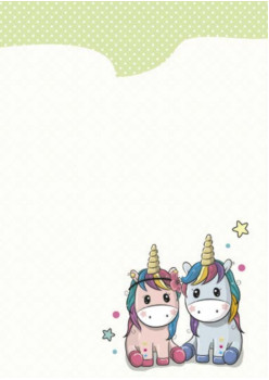 Блокнотик сказочные единороги