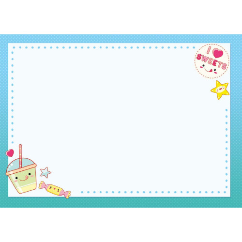 Блокнот Кавайные сладости