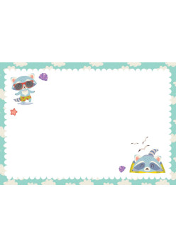 Блокнотик "Енот без забот"