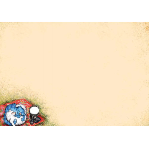 Блокнотик для секретов. Синие коты