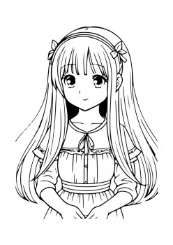 Аниме-персонажи: рисуй и раскрашивай. Блокнот для творчества