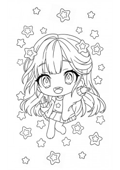 Чиби-персонажи: рисуй и раскрашивай. Блокнот для творчества