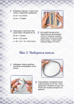 Практичный реглан. Универсальная техника бесшовного вязания на спицах