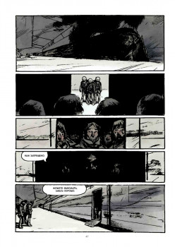 Сквозь снег: конечная станция. Графический роман