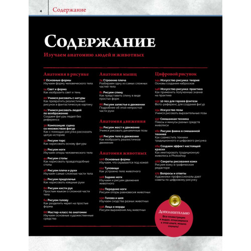 Анатомия. Создание реалистичных людей и животных + мастер-классы по QR-коду