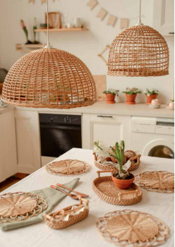Плетем из бумажной лозы. Экоидеи для кухни