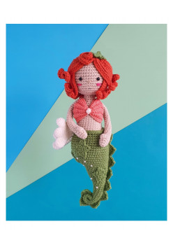 Амигуруми. Русалочка и обитатели подводного мира: вяжем морских персонажей