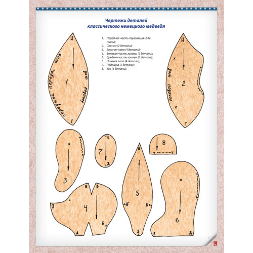 Мишки Тедди ручной работы: технология шитья авторской игрушки. Мастер-классы, рекомендации, выкройки