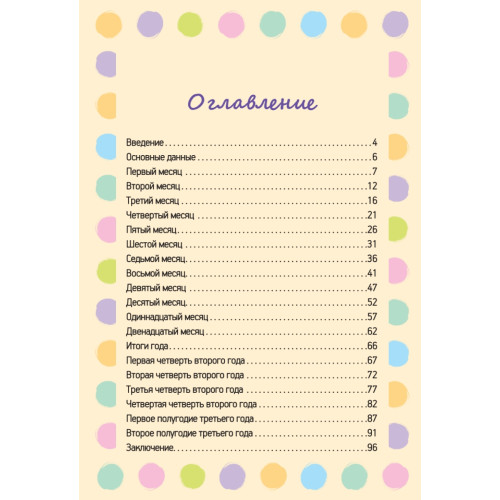 Дневник первых слов ребенка