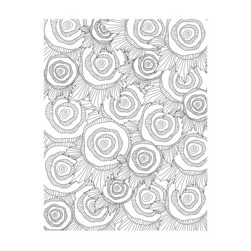 Антистрессовая книга-раскраска Зендудл