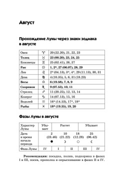 Лунный дачный календарь на 2016 год