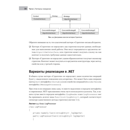 Паттерны проектирования на платформе .NET