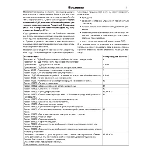 Билеты для экзамена в ГИБДД. Категории А, B, M (с программой подготовки и тестирования).