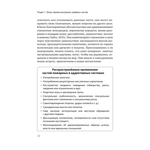 Внутренние семейные системы: терапия зависимостей