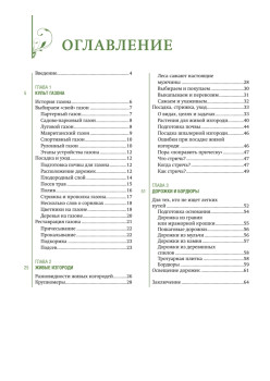 Газон, живая изгородь, дорожки на садовом участке