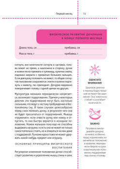 Моя доченька день за днем. Дневник развития от рождения до года