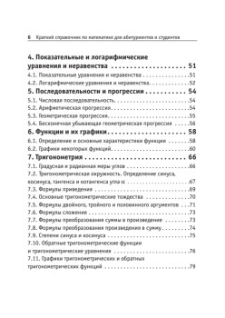 Краткий справочник по математике для абитуриентов и студентов. Формулы, алгоритмы, примеры