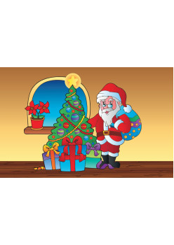 Новогодние игры и затеи для детей. 18 карточек 5+