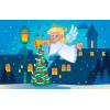 Новогодние игры и затеи для детей. 18 карточек 5+
