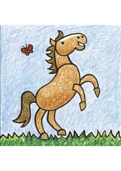 Как нарисовать лошадку и пони