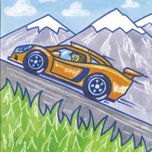 Как нарисовать паровоз, самолёт и разные машинки