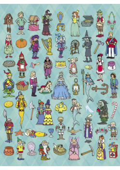 Волшебная книга сказок. Находилки-развивалки