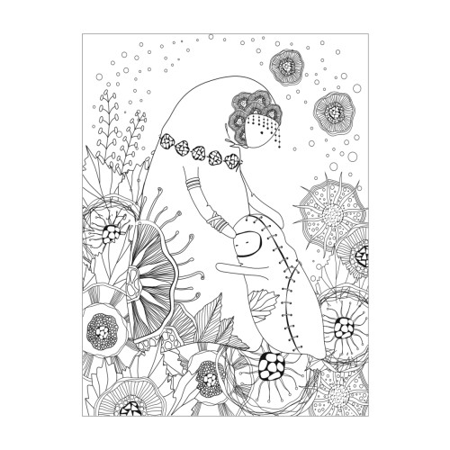 Книга-раскраска Зендудл