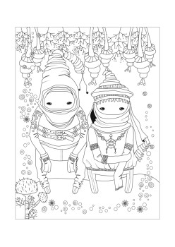 Книга-раскраска Зендудл