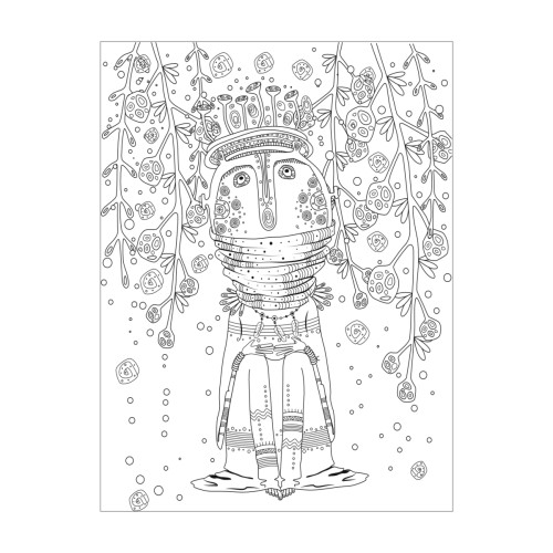 Книга-раскраска Зендудл