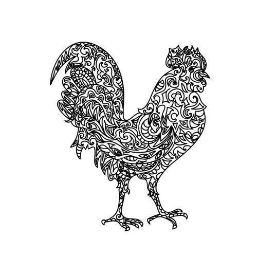 Арт-блокнот. Год Петуха