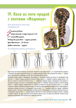 Косы и косички. 30 лучших схем плетения