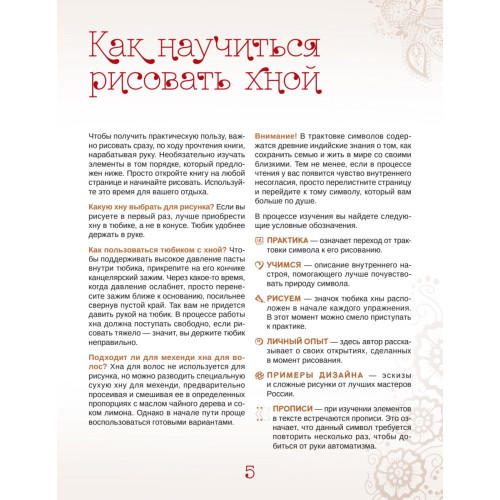 Тату хной. Рисунки на теле