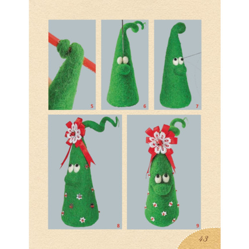 Игрушки-подарки из шерсти