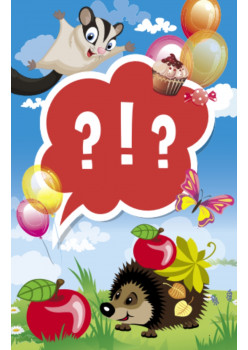 Весёлые фанты для детей. Зверюшки (45 карточек)