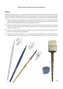 Школа рисования. Домашние животные акварелью