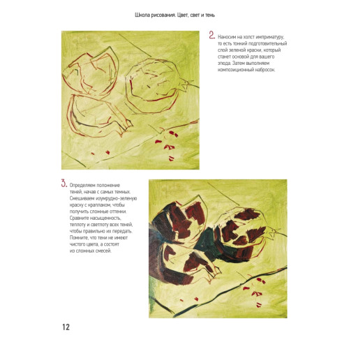 Школа рисования. Цвет, свет и тень